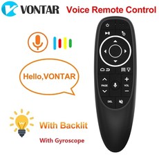 VONTAR G10 G10S Pro 음성 원격 제어 2.4G 무선 에어 마우스 자이로스코프 IR Android tv 박스 HK1 H96 Max X96 mini 학습, 협력사, G10S 프로 보이스 RC