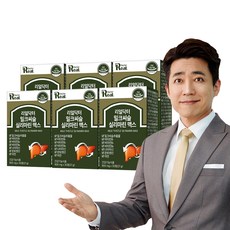 [리얼닥터] 밀크씨슬 실리마린 맥스 900mg /7중 복합/아연/간에좋은/간영양제/간건강/최대함량/식약처인증/음주전후/숙취해소, 30정, 6박스