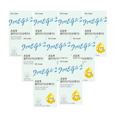 닥터린 초임계 알티지 오메가3, 9개, 1025mg