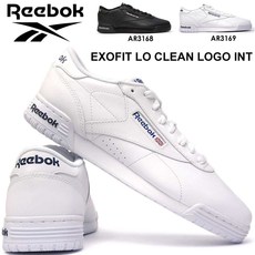 리복 Reebok스니커즈 엣크스오ー 피트로 클린 로고 INT클래식 남성 레이디스 가죽 모노톤 EXOFIT LO CLEA