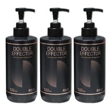 려 더블이펙터 탈모증상완화 블랙 샴푸, 543ml, 3개