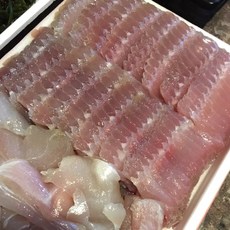 전라김치 영산포 홍어회모듬1kg 8~9인분 초장포함 홍어삼합 삭힌홍어, 1box, 1kg(강한삭힘)