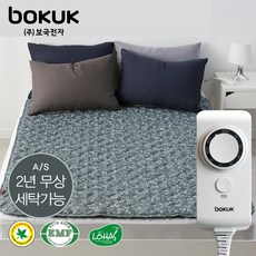 보국전기요 신제품(국내생산) 에어셀 전기요 세탁가능 영국알러지협회BAF인증/EMF인증 99.9%전자파차단 자동타이머 과열방지 전기매트 전기장판 싱글/더블/특대형/캠핑전기요, 옵션02) 0603D(더블)