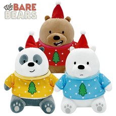 위베어베어스 webearbears 9종 싯팅(25cm) 캐릭터인형, 판다 크리스마스, 25cm