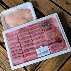 생선톡톡 흑산 홍어 500g + 홍어애 초장, 1개, 500g 약숙성