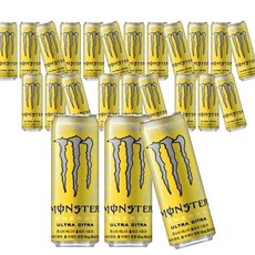 몬스터에너지드링크 시트라355mlX24캔구성, 24개, 355ml