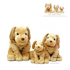 드림토이 동물 봉제인형, 76_뉴 슈가퍼피 브라운(중형)