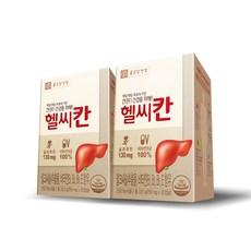 종근당건강 헬씨칸 밀크씨슬 영양제, 30캡슐, 2개