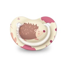 더블하트 노리개젖꼭지 Fun Friends 3단계 고슴도치