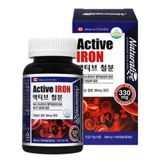 네추럴라이즈 액티브 철분, 100캡슐, 2개