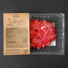 설성목장 무항생제 2등급 한우 세절국거리용 (냉장), 300g, 1개
