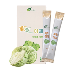 네이쳐그레인 툭탁야채 야채가루 이유식 재료 3g, 양배추, 10개입