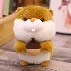 동물인형 팬더인형, 다람쥐, 18cm