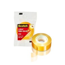 스카치 다용도 테이프 550 리필 18mm x 20m, 24개