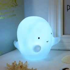 NK LED 캐릭터 무드등 수면등 취침등 인테리어조명 조명, 블루유령