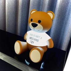 카르텔 모스키노 곰돌이 토이 램프 귀여운 인테리어 무드등 수유등 메종오브젯, 곰돌이 등불 하나, 높이30CM