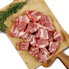 착한정육점 무항생제 한돈 돼지고기 생고기 찜용 냉장 돼지갈비 생갈비 국내산 1kg / 3kg, 한돈 갈비1kg - 1팩