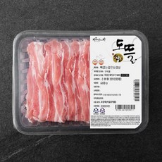 파머스팩 한돈 뼈없는 얇은삼겹살 구이용 무연골 (냉장), 600g, 1개