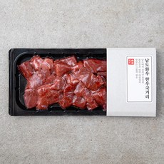 남도화우 한우 암소 1등급 이상 국거리용 (냉장), 300g, 1개