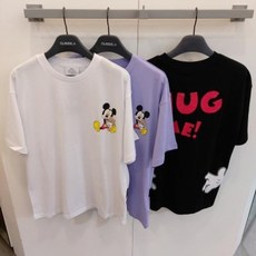 [클라이드앤] 클라이드엔 여성 캐릭 HUG ME 반팔티셔츠_1