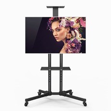 삼성 엘지 TV 이동식 브라켓 거치대 LG 티비 이동형 바퀴 스탠드 받침대 대형 모니터 다이, TV스탠드HP-1500