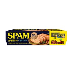 스팸 클래식 200g 3p + 25% 라이트 200g, 1세트