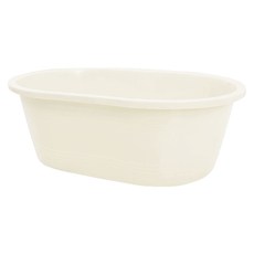 엠에스코리아 그린센스 배수구 마카롱 욕조 대형, 아이보리, 1개