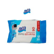 산다사요 샤인빈 잘닦이는 소독티슈 물티슈, 산다사요 국내 20매입
