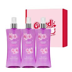 바디판타지 바판 재패니스 체리 블라썸 바디스프레이 236ml 3개(선물상자 증정), 향