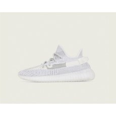 스트릿런 아디다스 이지부스트 350 V2 스태틱 논리플렉티브