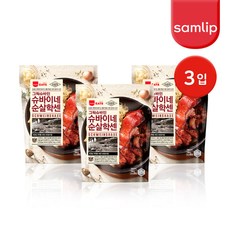 [삼립] 그릭슈바인 슈바이네 순살학센 340g x 3봉 (유통기한 22/11/10), 순살학센3봉(유통기한22/11/10)
