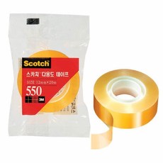 스카치 다용도 테이프 리필 12mm x 20m, 170개