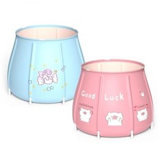 반신욕 항아리욕조 이동식 접이식 원룸 성인 튜브 목욕통 사우나 욕조, 항아리욕조블루유니콘