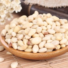 잣 수입잣 황 백 생 깐 새로운 야생 소나무 견과류 Daxingan Mountains, 500g(진공팩의 순함량)
