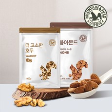 산과들에 햇견과 1/4태호두400g+당일볶음아몬드500g, 기타
