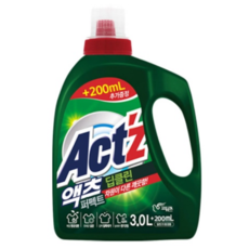 액츠 퍼펙트 딥클린 액상세제 본품, 3.2L, 7개