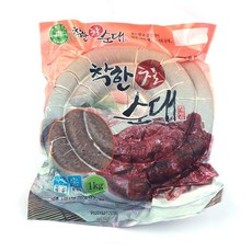 오다셰프 오박사 찰 순대 1kg, 단품, 단품