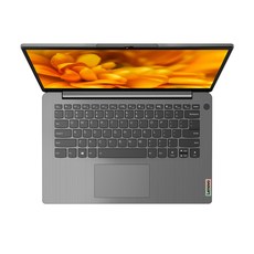 레노버 2021 노트북 14, 그레이, Lenovo IdeaPad SLIM3 14ITL 6-82H700KXKR, 펜티엄 골드, 128GB, 4GB, Free DOS