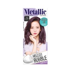 미쟝센 헬로버블 폼 컬러 염색제 일반염색약(멋내기), 6A 더스티애쉬, 2개