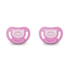 더블하트 쪽쪽이 3단계 Soft Buddy 핑크 L (6~18개월) *2개 노리개 l 아기 유아 실리콘 공갈 젖꼭지 출산 선물 남아 여아 준비물 출생 용품 남아용 6개월 이상, Soft Buddy 핑크 L (6~18개월) x2개
