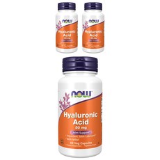 나우푸드 히알루론산 50mg 베지 캡슐, 60개입, 3개
