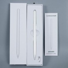 애플 펜슬 마그네틱 무선 충전 정전식 펜 스타일러스 패드 에어/프로/미니용, A
