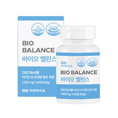 복합미네랄 바이오밸런스 면역력 영양제 망간 몰리브덴 크롬, 1000mg x 60정, 1개