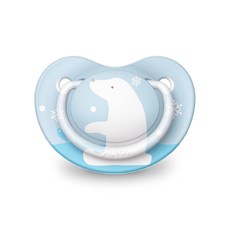 더블하트 프렌즈 노리개 하얀곰(1단계), 1단계(0-3개월)