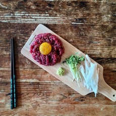 [소잡는구선생]국내산 당일작업 냉장 육회 300g/500g, 육회500g(썰어서)