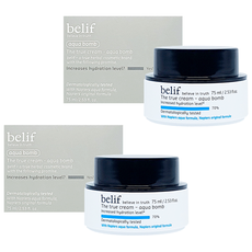 빌리프 더 트루 크림 아쿠아 밤 75ml + 75ml 지성피부 수분크림, 2개