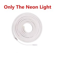 LED 스트립 조명 12V Led 스트립 방수 리본 Led 네온 빛 IP67 2A 전원, 2A 전원 없음, 하얀, 4m