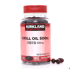 커클랜드 시그니춰 크릴오일/ 500mg x 180, 5병