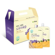 자연그대로 먹기 편한 스파우트형 나주 도라지배즙 100mlx30포 60포 120포, 도라지배즙 100mlx120팩