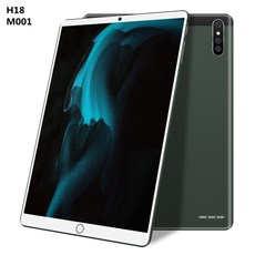 태블릿 PC 뜨거운 판매 패드 h18 5g 글로벌 8800mah pc 10.1inch deca core 12gb ram 512gb rom office google play 후면, 키보드로, 초록, 에게